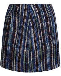 Missoni - Striped Knitted Mini Skirt - Lyst