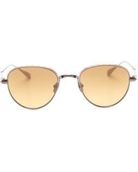 Garrett Leight - Wells J Round-Frame Sunglasses - Lyst