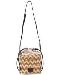 Missoni - Zig-Zag Top Handle Bucket Bag - Lyst
