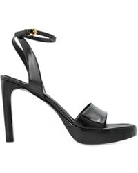 Balenciaga - Fargo Sand Ankle-Strap Sandals - Lyst