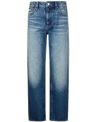 Calvin Klein - 90S Straight-Leg High-Waisted Jeans - Lyst