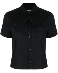 DSquared² - Cropped Short-sleeve Shirt - Lyst