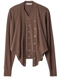 Lemaire - Trompe-L'Œil Cardigan - Lyst