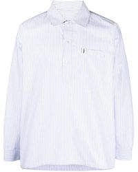 Mackintosh - Striped Long-Sleeved Shirt - Lyst