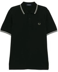 Fred Perry - Twin-tipped polo shirt - Lyst