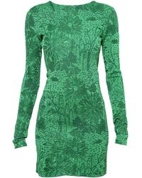 Givenchy - Vestido corto con estampado floral - Lyst
