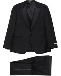 Canali - Logo-Patch Single-Breasted Dinner Suit - Lyst