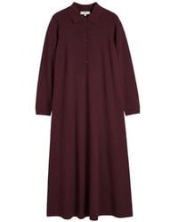 Chinti & Parker - A-Line Polo-Collar Maxi Dress - Lyst