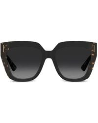 Moschino - Lunettes De Soleil À Effet Écailles De Tortue - Lyst