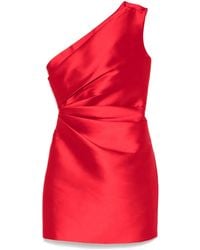 Solace London Sophie Mini Dress in Pink | Lyst