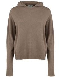 Nude - Hoodie En Cachemire - Lyst