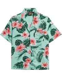 Superdry - Camisa Beach Resort Con Estampado Floral - Lyst