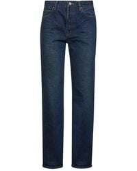 Saint Laurent - Straight Jeans Met Vijf Zakken - Lyst