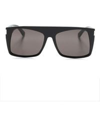 Saint Laurent - Sl 651 Vitti Square-frame Sunglasses - Lyst