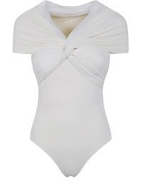 Gentry Portofino - Twisted Mesh-Panel Body - Lyst