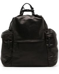 Yohji Yamamoto - Multiple-pocket Leather Backpack - Lyst