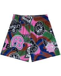 Eric Emanuel - Ee Logo-Detail Multi-Print Shorts - Lyst