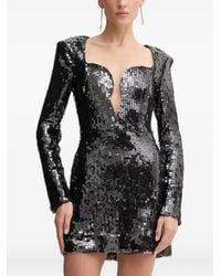 Bardot - Sequin-Embellished Mini Dress - Lyst