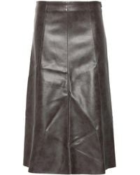 Kaos - A-Line Midi Skirt - Lyst