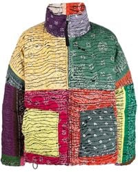 Children of the discordance - Bandana Print Down Jacket - Lyst