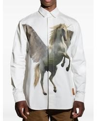 Garcia - Pegasus-Print Shirt - Lyst