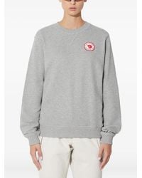 Fjallraven - Sweatshirt mit Logo-Patch - Lyst