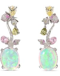 Anabela Chan - Orecchini Blush Opal Carnivora - Lyst
