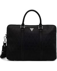 Guess - Torino Geometric-Patterned Briefcase - Lyst