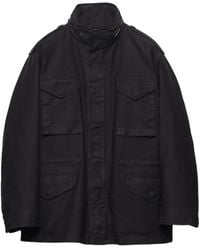Prada - Midweight Cotton-Down Field Jacket - Lyst