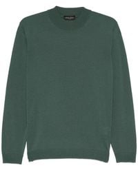 Roberto Collina - Jersey de lana con cuello redondo - Lyst