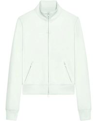 Courreges - Zip-Up Logo-Detail Sweatshirt - Lyst