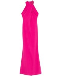 Cristallini - Crystal-Embellished Maxi Dress - Lyst