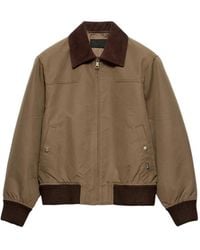 Prada - Denim Jack - Lyst
