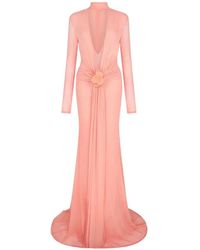David Koma - Lace Flower Gown - Lyst