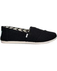 TOMS - Alpargata Canvas Slip-On Espadrilles - Lyst