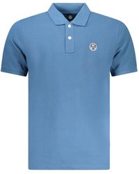 North Sails - Logo-Patch Cotton Polo Shirt - Lyst