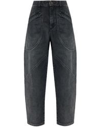 Isabel Marant - Jeans Catarina Con Inserti - Lyst