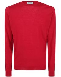 John Smedley - Lundy Crew-Neck Sweater - Lyst
