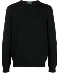 Zanone - Crew-Neck Fine-Knit Jumper - Lyst