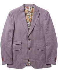 ABSEITS - Graphic-Lining Single-Breasted Blazer - Lyst