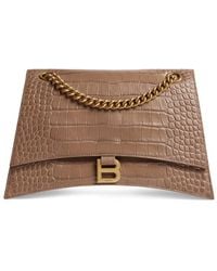 Balenciaga - Medium Crush Chain-strap Shoulder Bag - Lyst