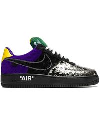 Nike - X Virgil Abloh X Louis Vuitton Air Force 1 Low Dusk/Metallic" Sneakers - Lyst