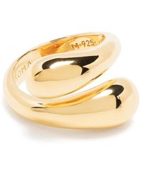 Missoma - Anillo Savi Con Diseño Cruzado - Lyst