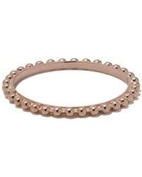 Wouters & Hendrix - 18Kt Rose Ball Chain Ring - Lyst