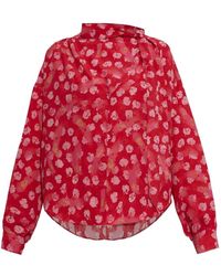 Isabel Marant - Fedry Silk Top - Lyst