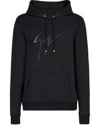 Giuseppe Zanotti - Felpa Con Cappuccio - Lyst
