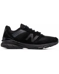 New Balance - Logo-Patch Panelled Suede Sneakers - Lyst
