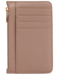 Mansur Gavriel - Logo-stamp Zipped Card Holder - Lyst