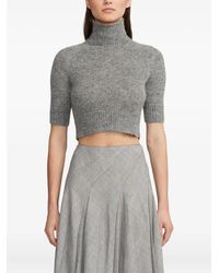 Ralph Lauren - Turtle-Neck Short-Sleeve Top - Lyst