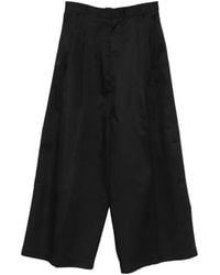 LỰU ĐẠN - Lowline Pleated Trousers - Lyst